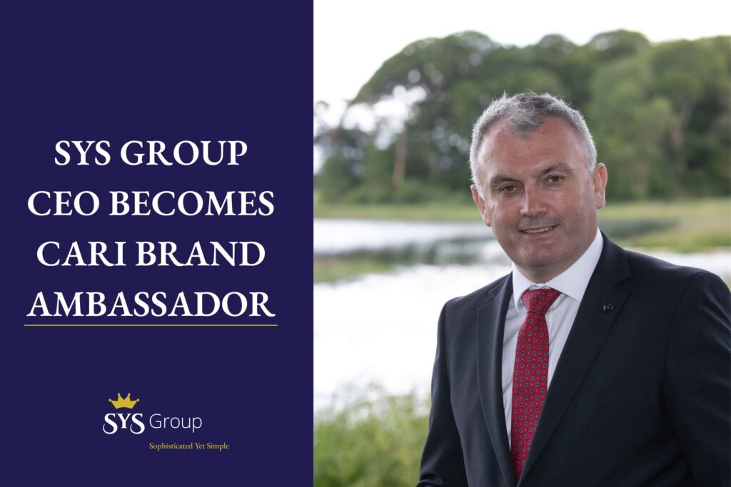 Image of SYS Group CEO Tony Delaney posing for a picture